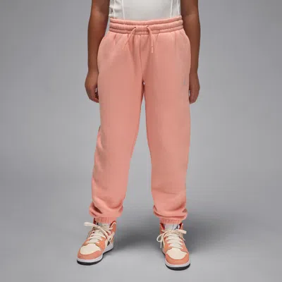 Jordan Brooklyn Fleece Big Kids' Pants In Pink