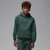 Jordan Brooklyn Fleece Big Kids' Pullover Hoodie In Green