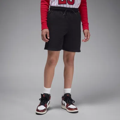 Jordan Brooklyn Fleece Big Kids' Shorts In Black