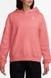 Jordan Brooklyn Fleece Hoodie In Pink