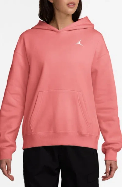 Jordan Brooklyn Fleece Hoodie In Pink