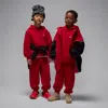Jordan Brooklyn Fleece Little Kids' 2-piece Pullover Hoodie Set In Red
