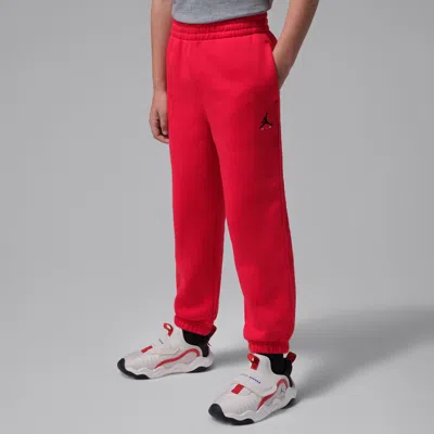 Jordan Brooklyn Fleece Little Kids' Jogger Pants In White