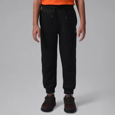Jordan Brooklyn Fleece Little Kids' Pants In Black