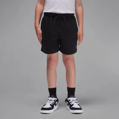Jordan Brooklyn Fleece Little Kids' Shorts In Black