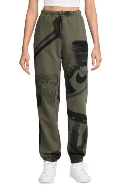 Jordan Brooklyn Fleece Print Sweatpants In Multi