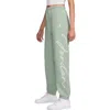 Jordan Brooklyn Fleece Rhinestone Logo Sweatpants In Green