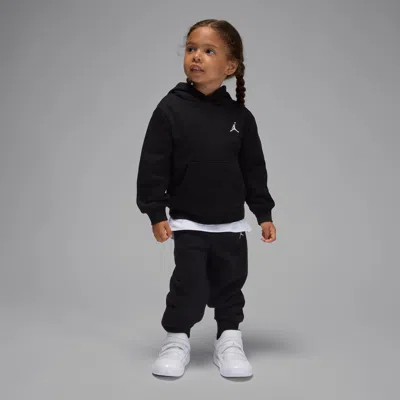 Jordan Babies' Brooklyn Fleece Toddler 2-piece Pullover Hoodie Set In Black