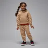 Jordan Babies' Brooklyn Fleece Toddler 2-piece Pullover Hoodie Set In Brown