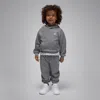 Jordan Babies' Brooklyn Fleece Toddler 2-piece Pullover Hoodie Set In Gray