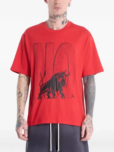 Jordan Brooklyn Graphic-print T-shirt In Red