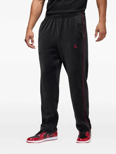 Jordan Brooklyn Logo-detail Track Pants In Black