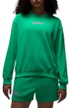 Jordan Brooklyn Oversize Fleece Crewneck Sweatshirt