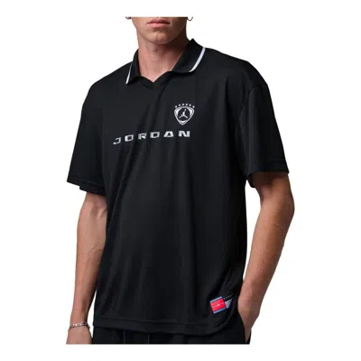 Jordan Brooklyn Soccer Jersey 'black White'