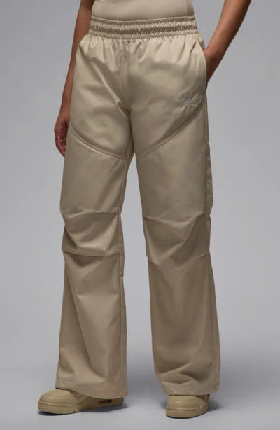Jordan Brooklyn Water Repellent Pants In Nude
