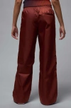 Jordan Brooklyn Water Repellent Pants In Dark Pony/black