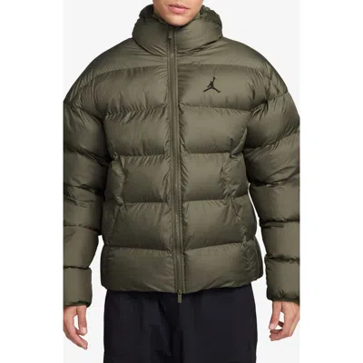 Jordan Brooklyn Water Repellent Puffer Jacket In Green