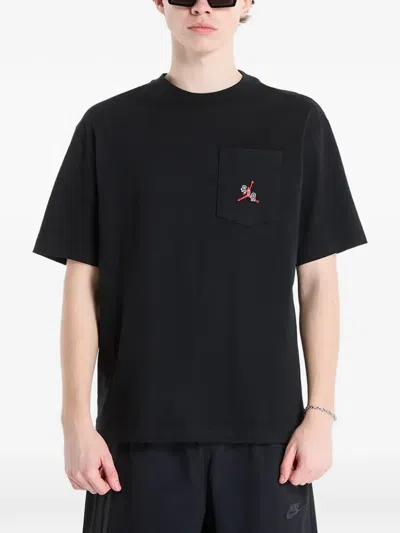 Jordan Chest-pocket T-shirt In Black