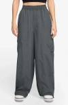 Jordan Chicago Parachute Pants In Gray