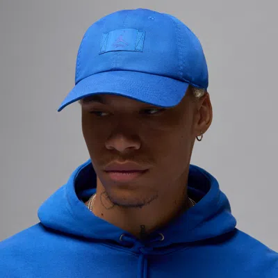 Jordan Club Cap Adjustable Hat In Blue