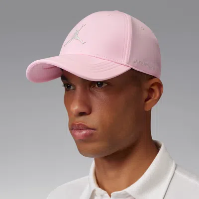 Jordan Club Dri-fit Structured Golf Hat In Pink