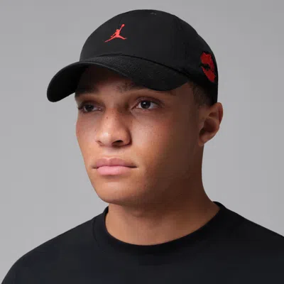 Jordan Club Unstructured Cap In Black