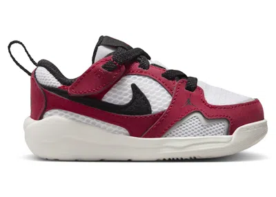 Pre-owned Jordan Cmft Era Black Sneakers In White/varsity Red/sail