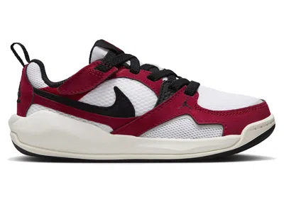 Pre-owned Jordan Cmft Era Black Sneakers In White/varsity Red/sail