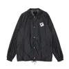 Jordan Coach Jacket Men's M Jumpman Classic Jacket Smoke Grey/black/white/white In Smoke Grey/black/white/white