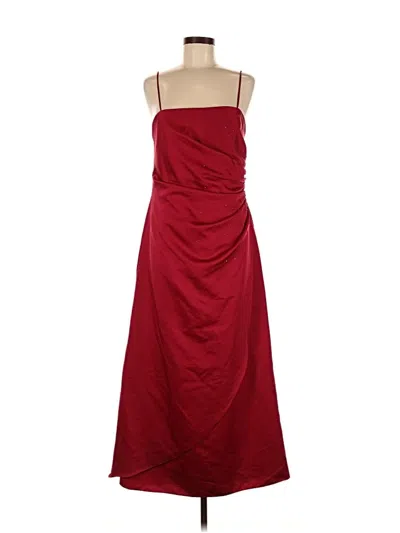 Pre-owned Jordan Cocktail Dress In Burgundy