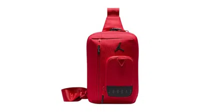 Pre-owned Jordan Collectors 3l Crossbody Bag In Gym Red
