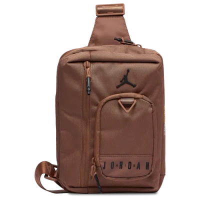 Jordan Collectors Xbody Bag In Brown/brown