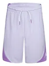 Jordan Colourblock Track Shorts In Purple