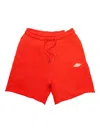 Jordan Cotton Logo-print Shorts In Red