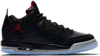 Pre-owned Jordan Courtside 23 Cement Sneakers In Black/gym Red/particle Grey