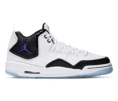 Pre-owned Jordan Courtside 23 Sneakers In White/dark Concord/black