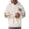 Jordan Craig Aviary Pullover Hoodie In Cream In White