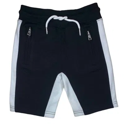 Jordan Craig Kids' Boys' Zip-fleece Short In Black In Multi
