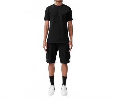 Jordan Craig Cargo Shorts In Black