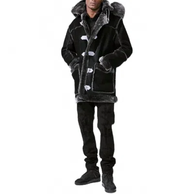 Jordan Craig Denali Shearling Jacket In Atmosphere Grey In Multi