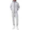 Jordan Craig Fleece Hoodie In Heather Grey