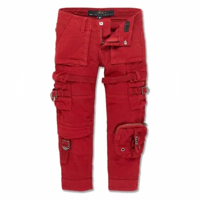 Jordan Craig Kid's Cairo Cargo Pant In Red
