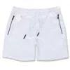 Jordan Craig Men's Athletic Lux Short In White In White
