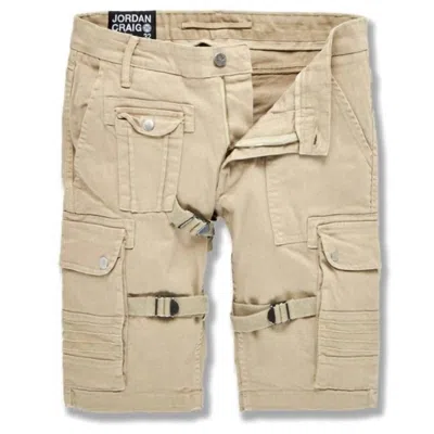 Jordan Craig Men's Cairo Cargo Shorts In Safari In Brown