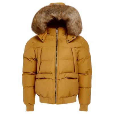 Jordan Craig Men's Cross Bay Bomber Jacket In Desert In Beige