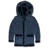 Jordan Craig Men's Denali Shearling Jacket In Navy In Blue