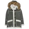 Jordan Craig Men's Denali Shearling Jacket In Olive In Green