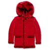 Jordan Craig Men's Denali Shearling Jacket In Red In Red