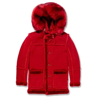 Jordan Craig Men's Denali Shearling Jacket In Red