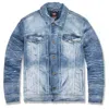 Jordan Craig Men's Hamilton Denim Trucker Jacket In Aged Wash In Multi